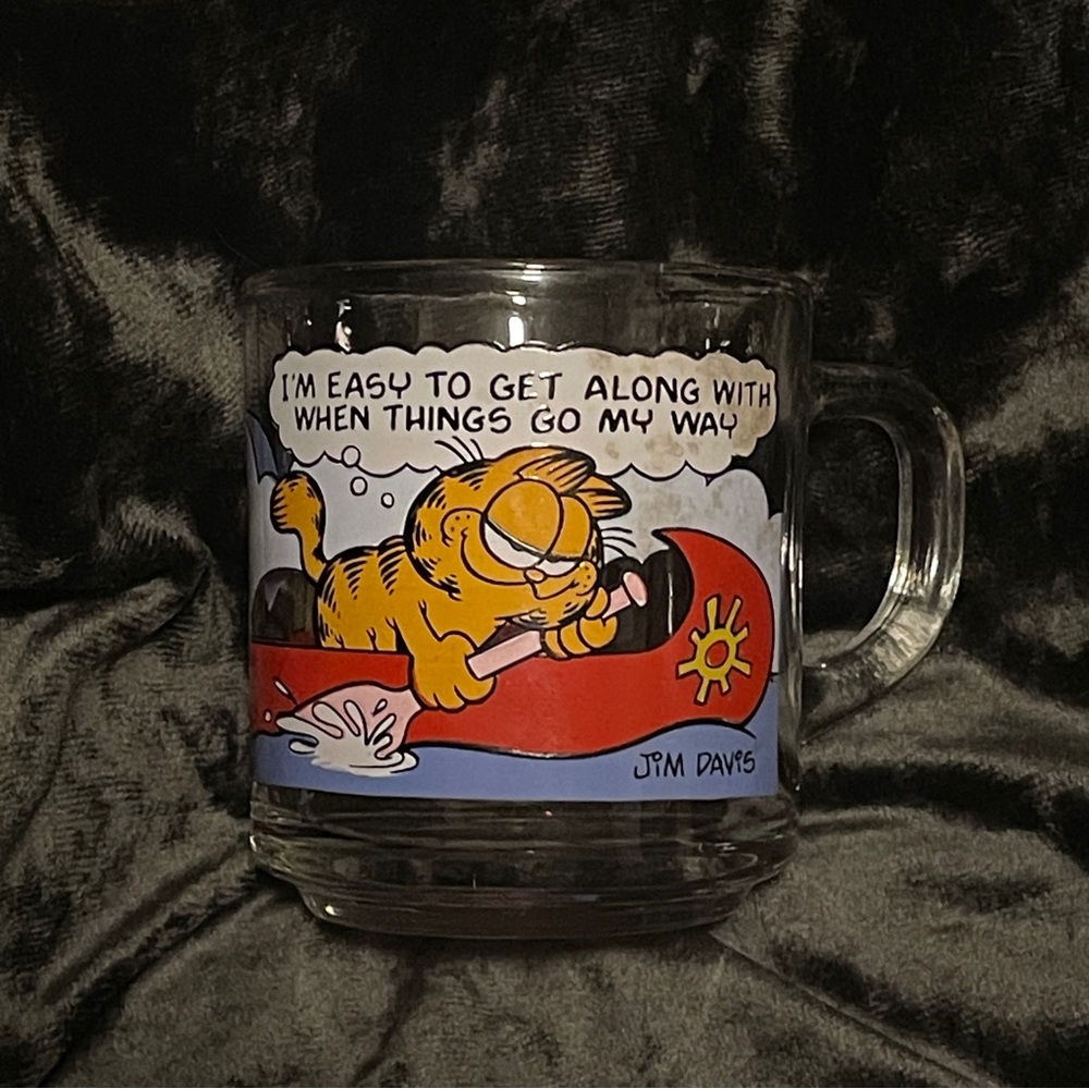 Vintage 70s Garfield McDonald’s Mug